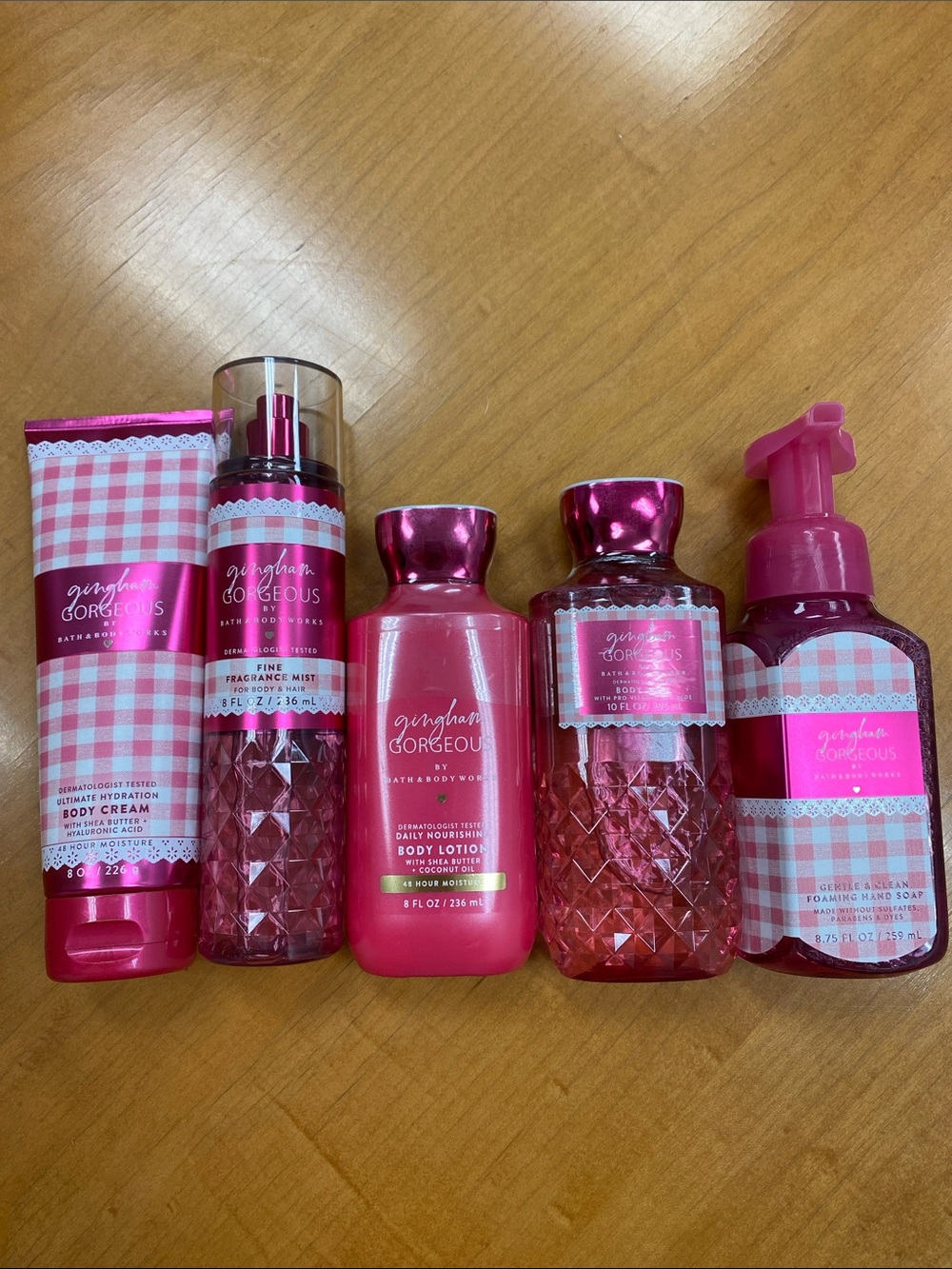 Bath & Body Works Gingham Gorgeous Set